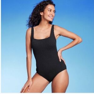 #821 Black One-Piece Swimsuit
